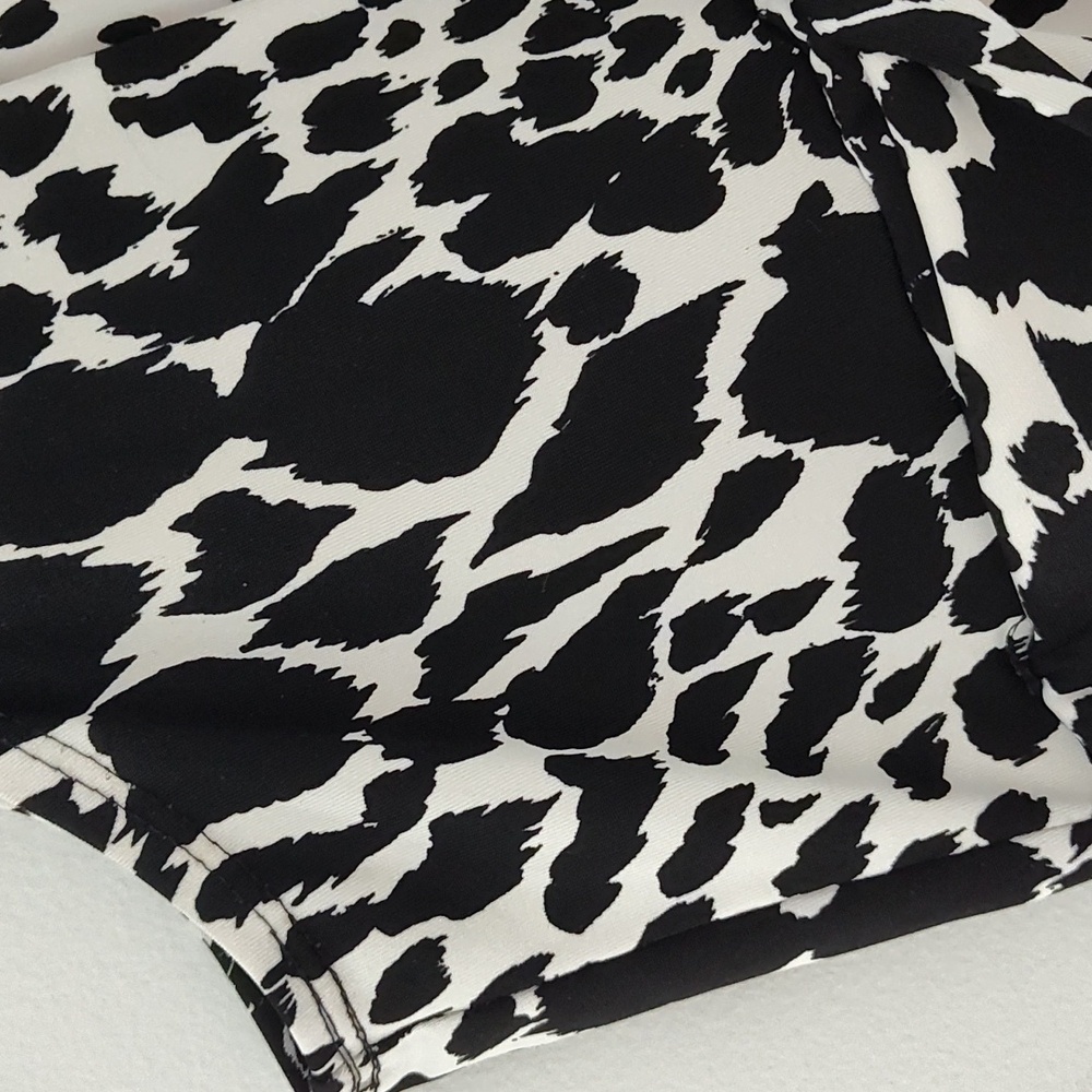 Kim Rogers Maxi Dress Petite XLP Leopard Animal Print Casual Summer Sexy Flowy - Picture 8 of 11